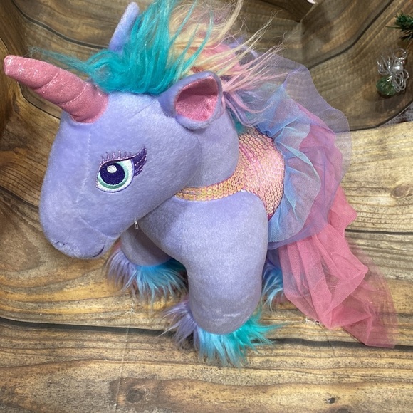 Build A Bear Workshop Fairy Friends Bear and Rare Unicorn Lot - Picture 4 of 16